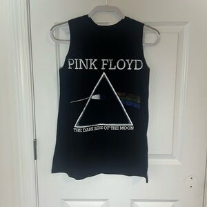 Men's Pink Floyd Size Small Sleeveless T-shirt
